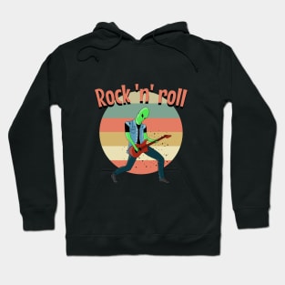 Rock and roll Hoodie